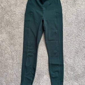 90 Degree By Reflex Forest Green Leggings